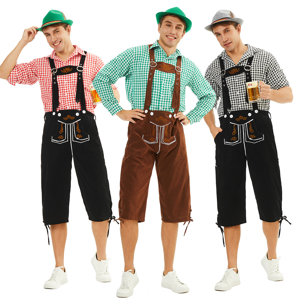 Fashion Show Ethnic Wear - Adult Men's Halloween Costume Beer Festival