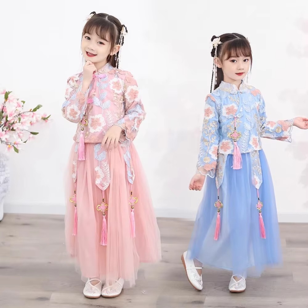 Kids Clothes Girl Dress Childr - огляд і ціна Fashion Show Ethnic Wear