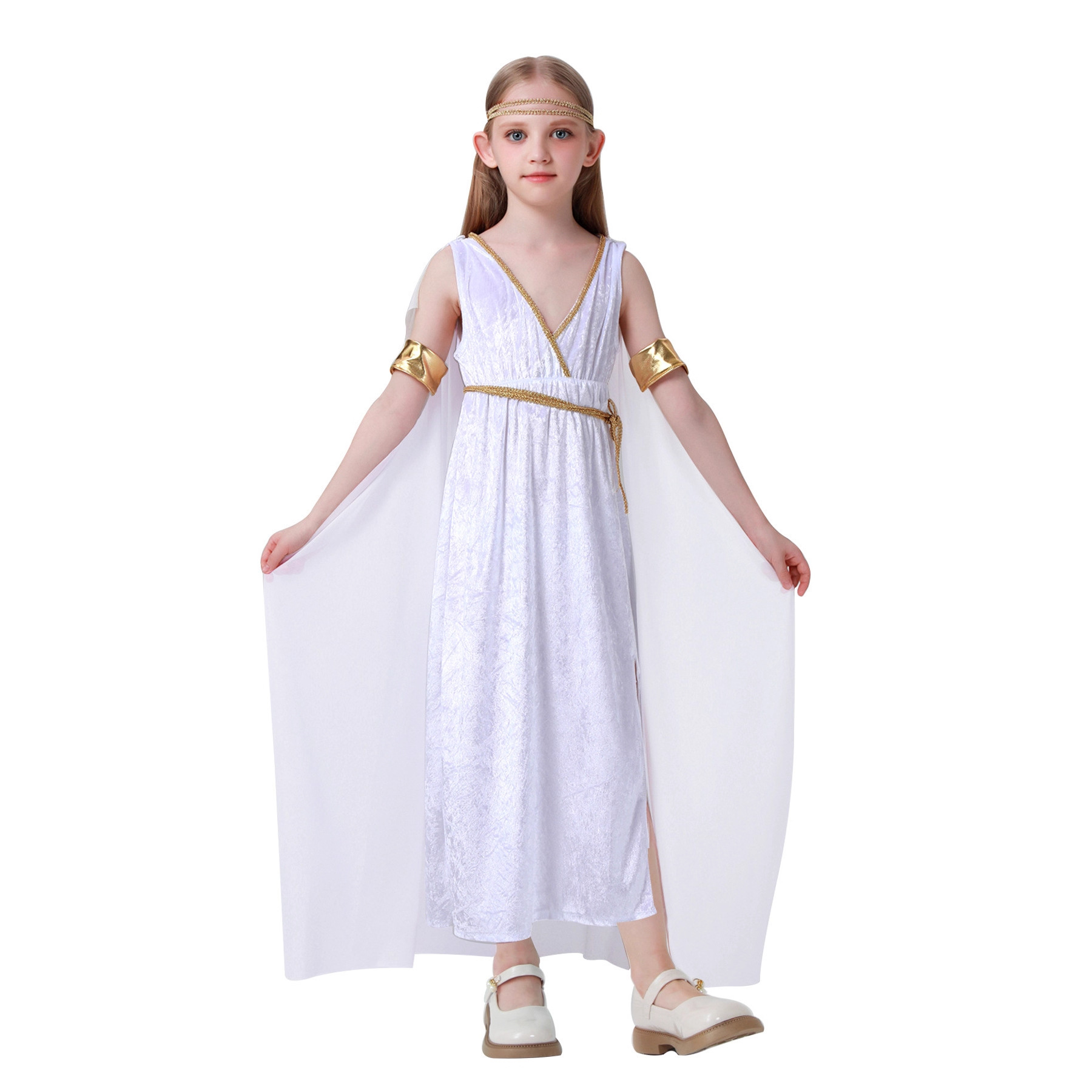 Children's High Slit White God - огляд і ціна Ethnic Fashion Wear
