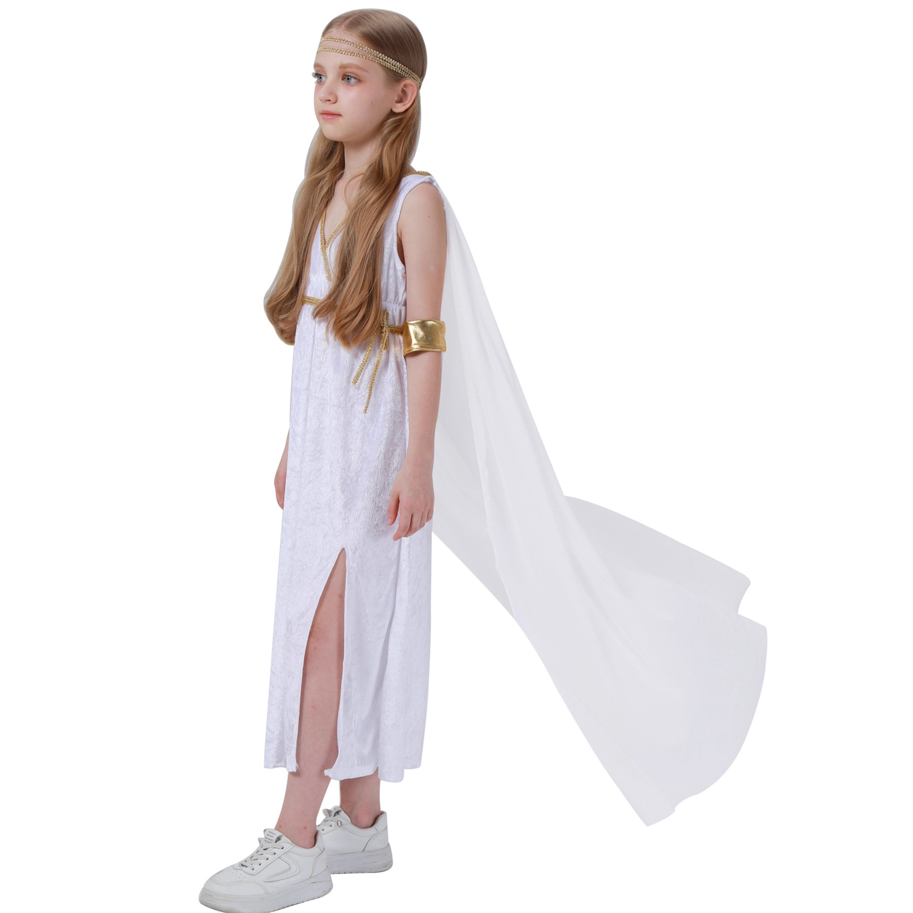 Children's High Slit White God - огляд і ціна Ethnic Fashion Wear