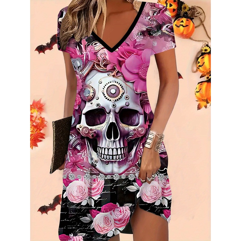 Halloween directional print pi - огляд і ціна Y2K Ethnic Fashion
