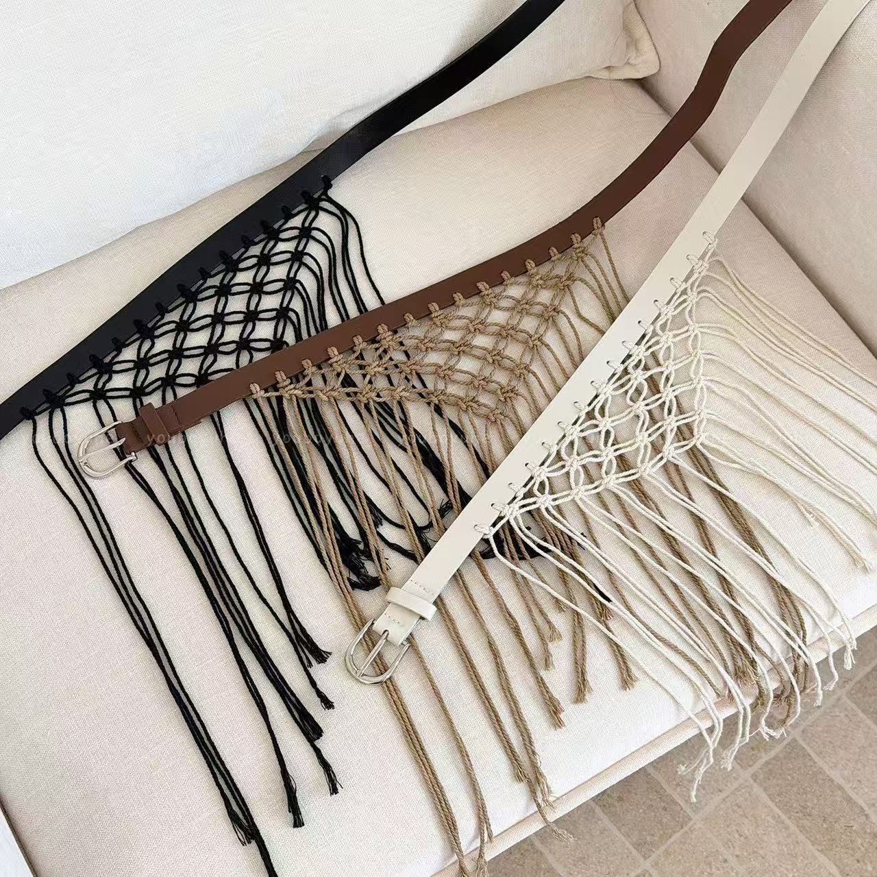 Casual Y2K Tassel Weave Waist  - огляд і ціна Y2K Ethnic Fashion