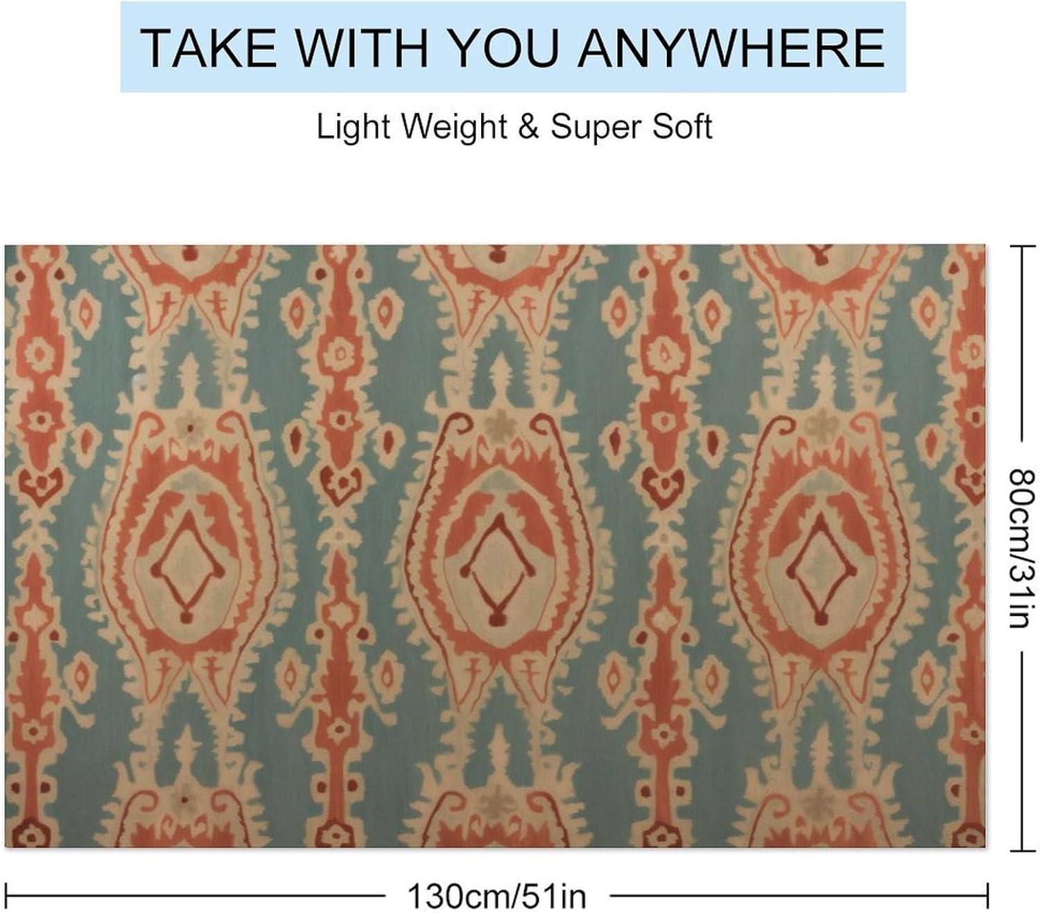 Fabric Pattern Beach Towels Ab - огляд і ціна Ikat Woven Fabric