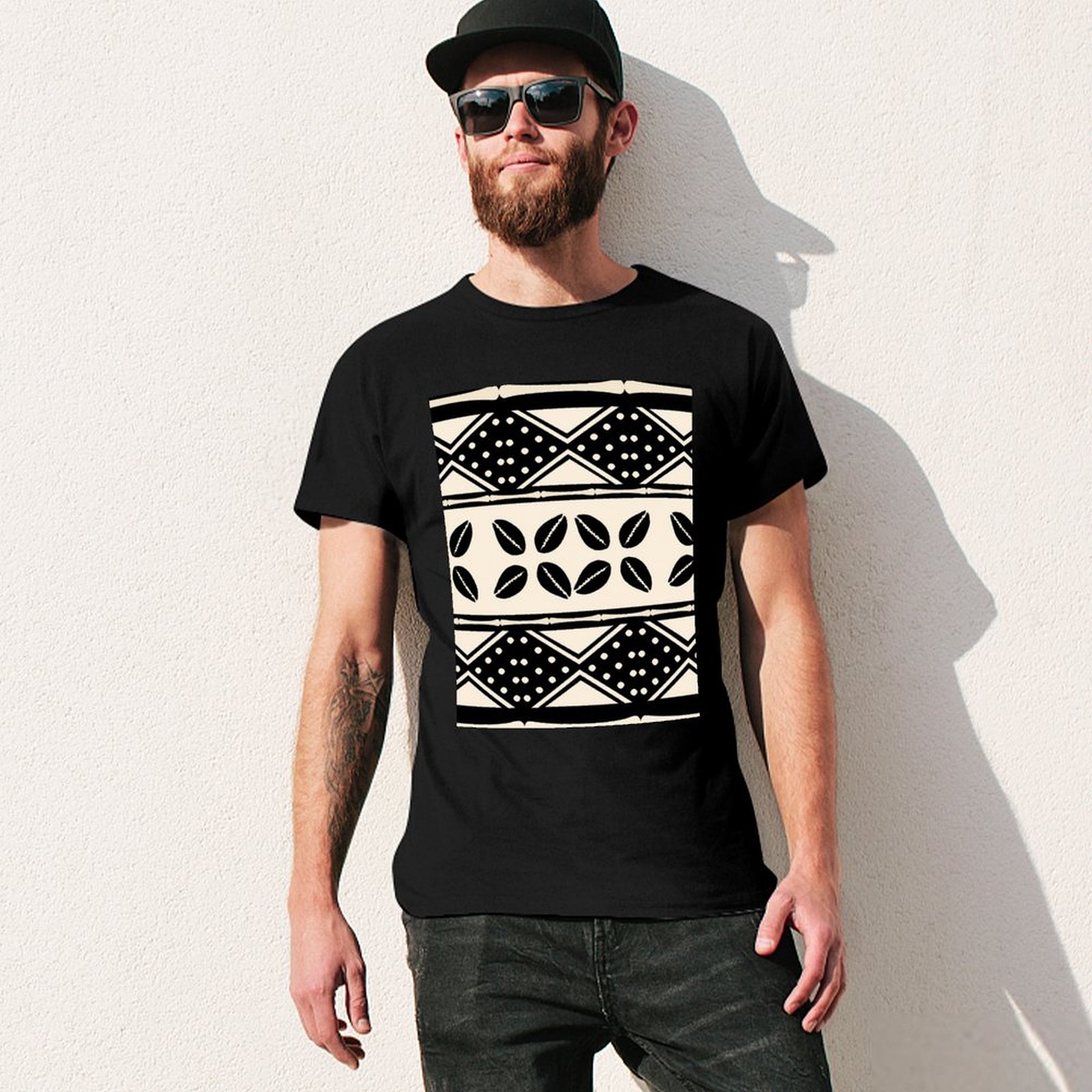 African abstract mud cloth pat - огляд і ціна Mudcloth Print Top