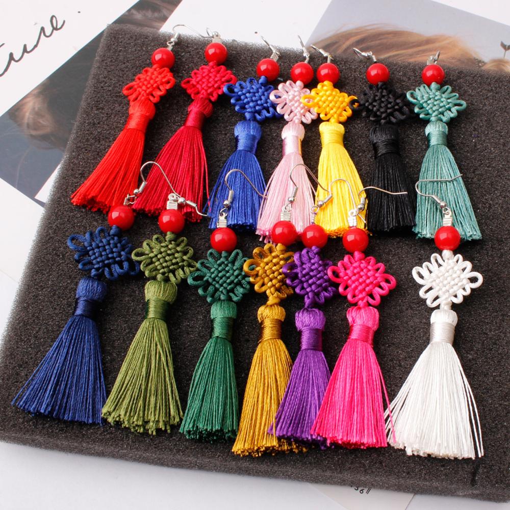 Colorful Thread Braided Chines - огляд і ціна Y2K Ethnic Fashion