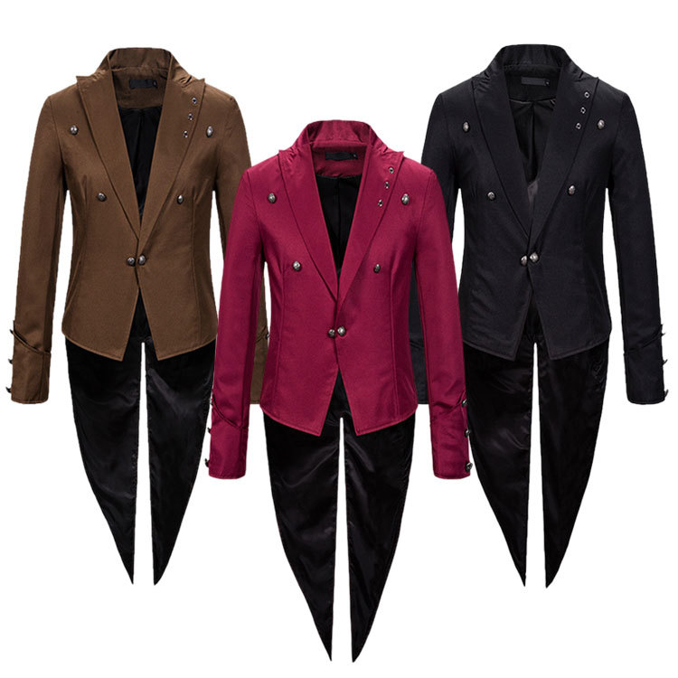 Retro Tailcoat Women's Stage P - огляд і ціна Fashion Show Ethnic Wear