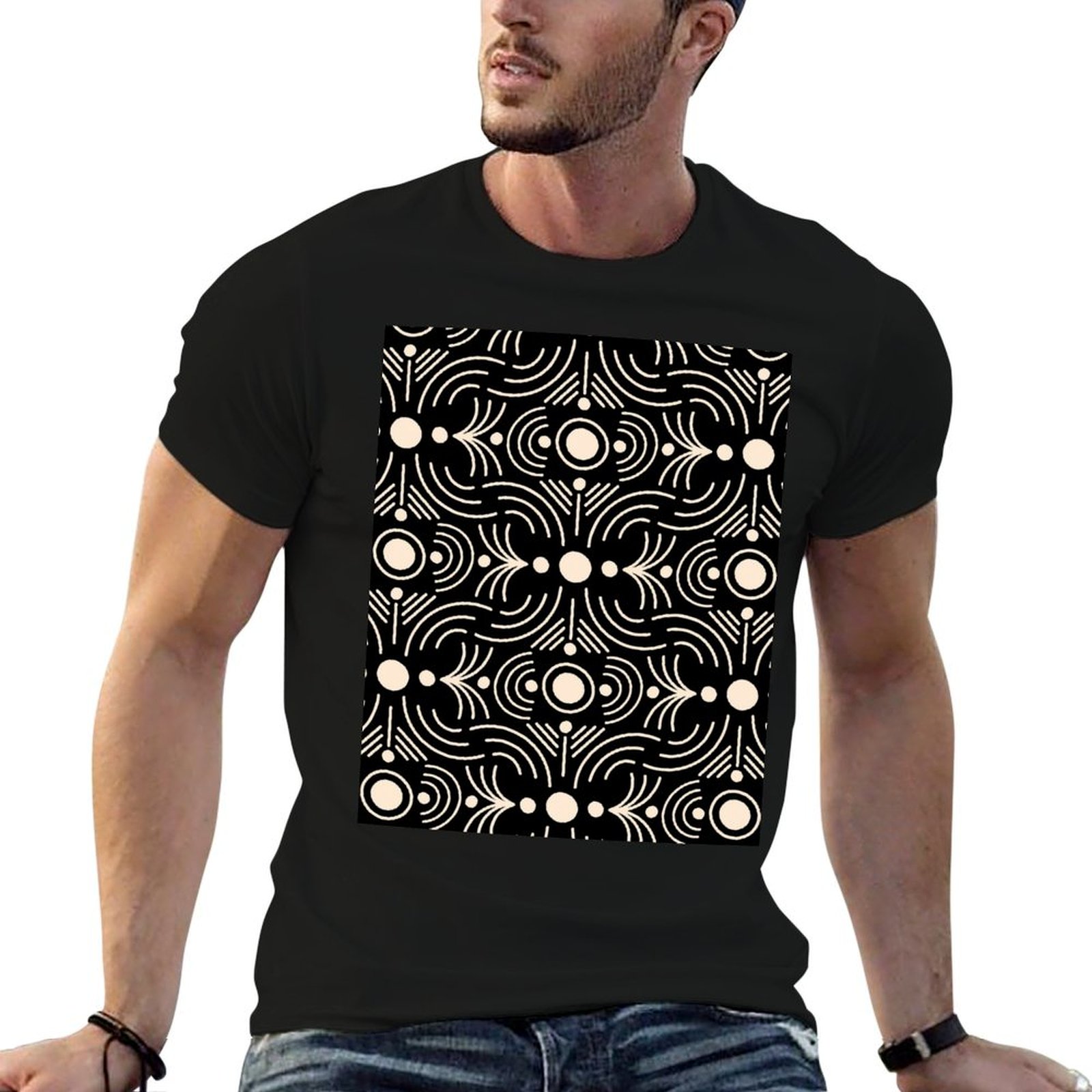 Boho Mud Cloth - Geometric Abs - огляд і ціна Mudcloth Print Top