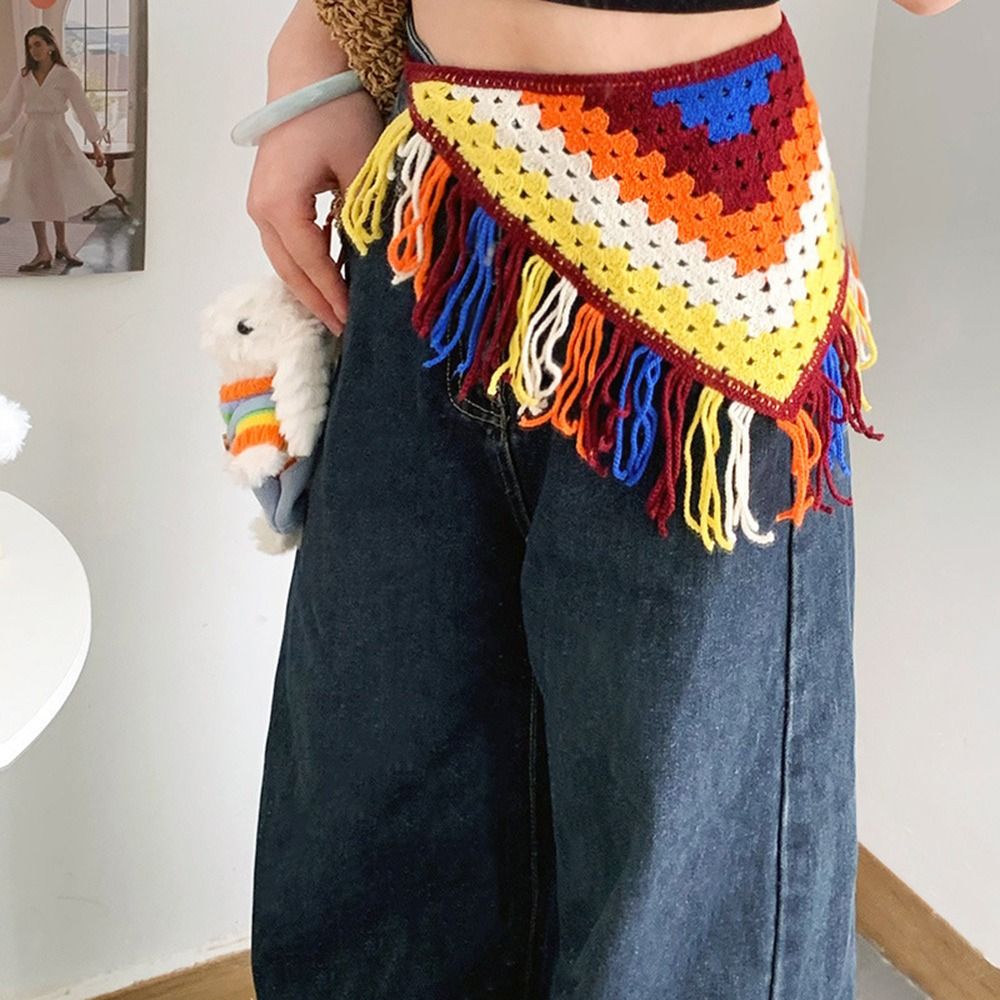 Fashion Tassels Fringe Waist B - огляд і ціна Y2K Ethnic Fashion